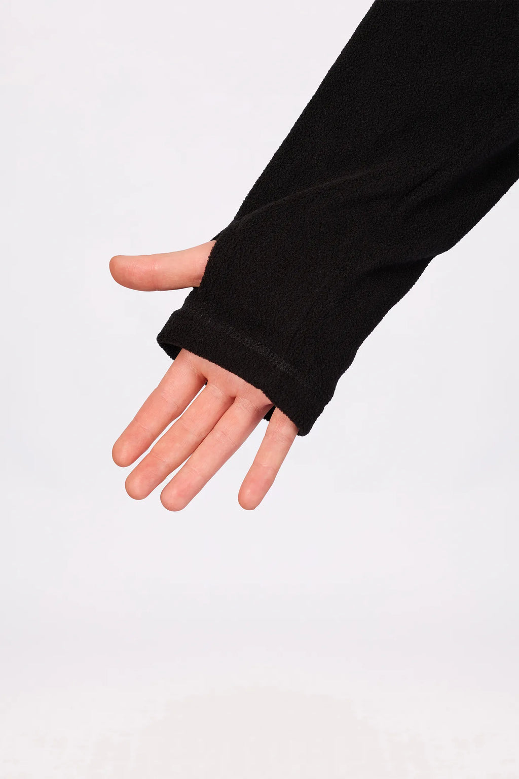 Techlight Ziphood Fleece - Black