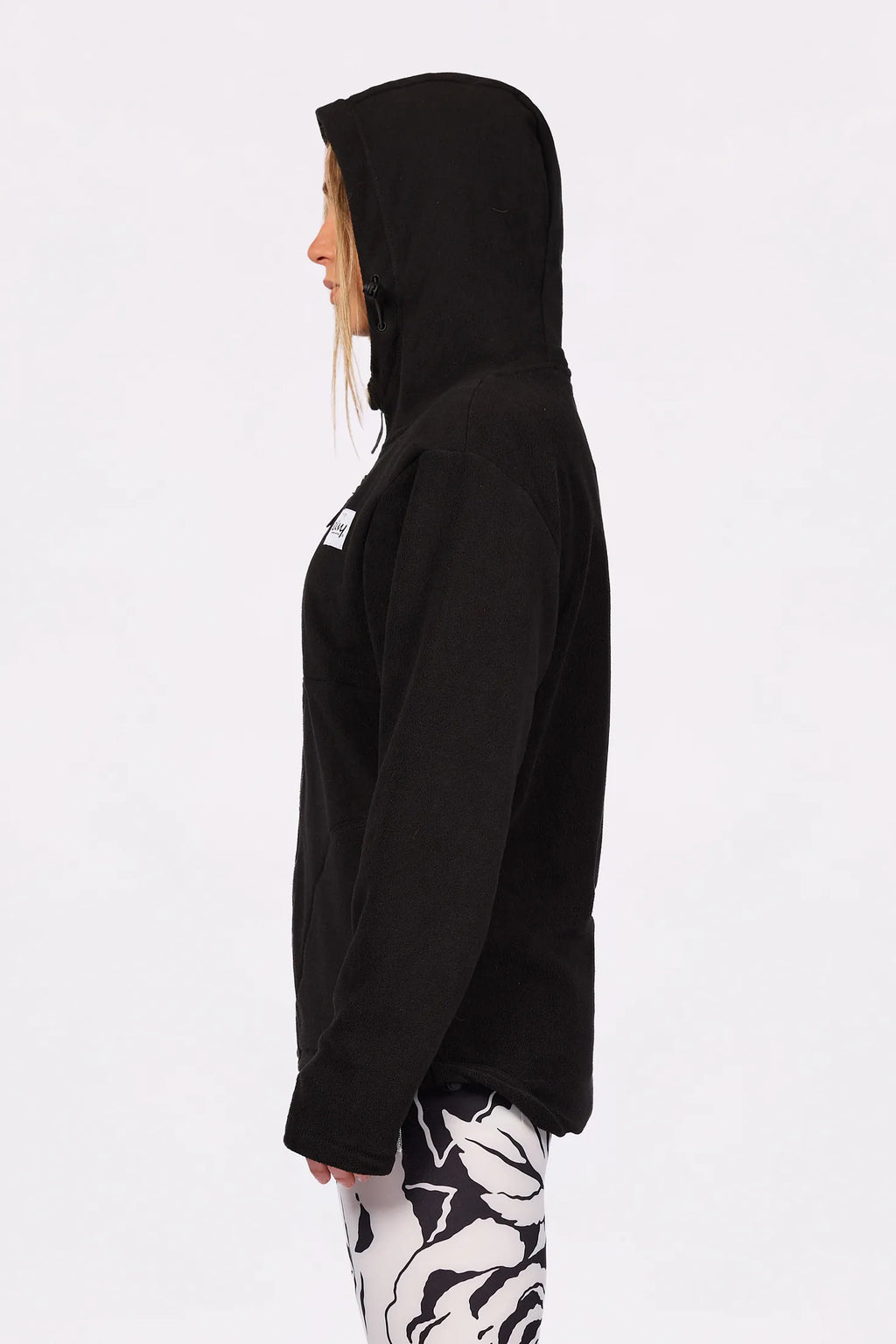 Techlight Ziphood Fleece - Black