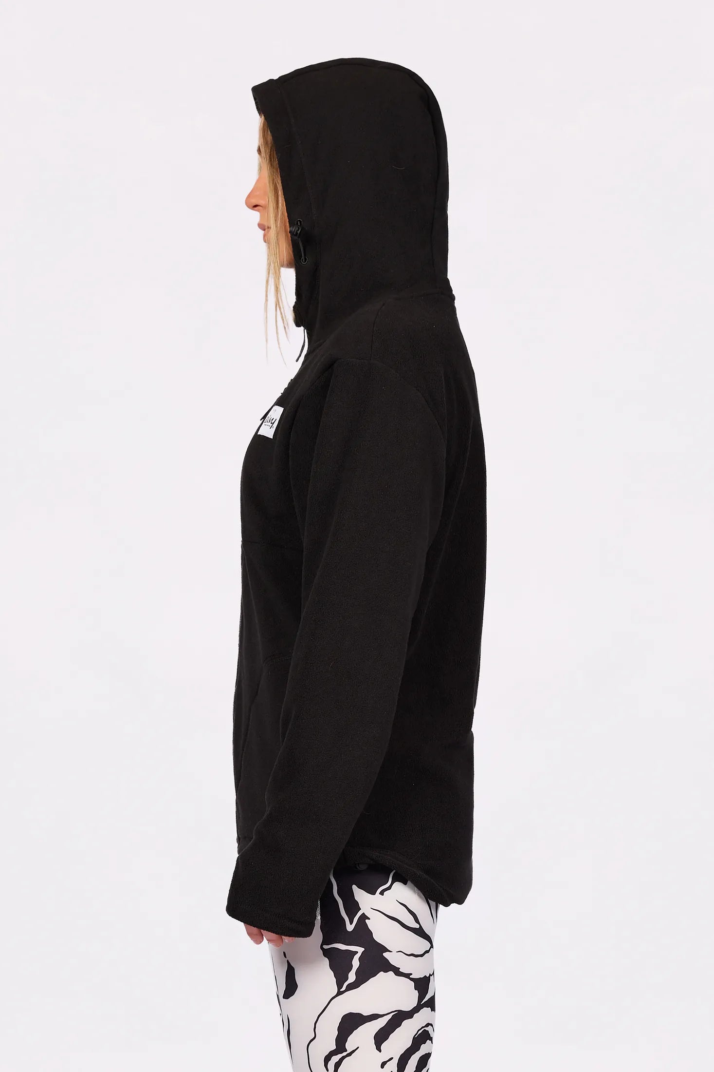 Techlight Ziphood Fleece - Black