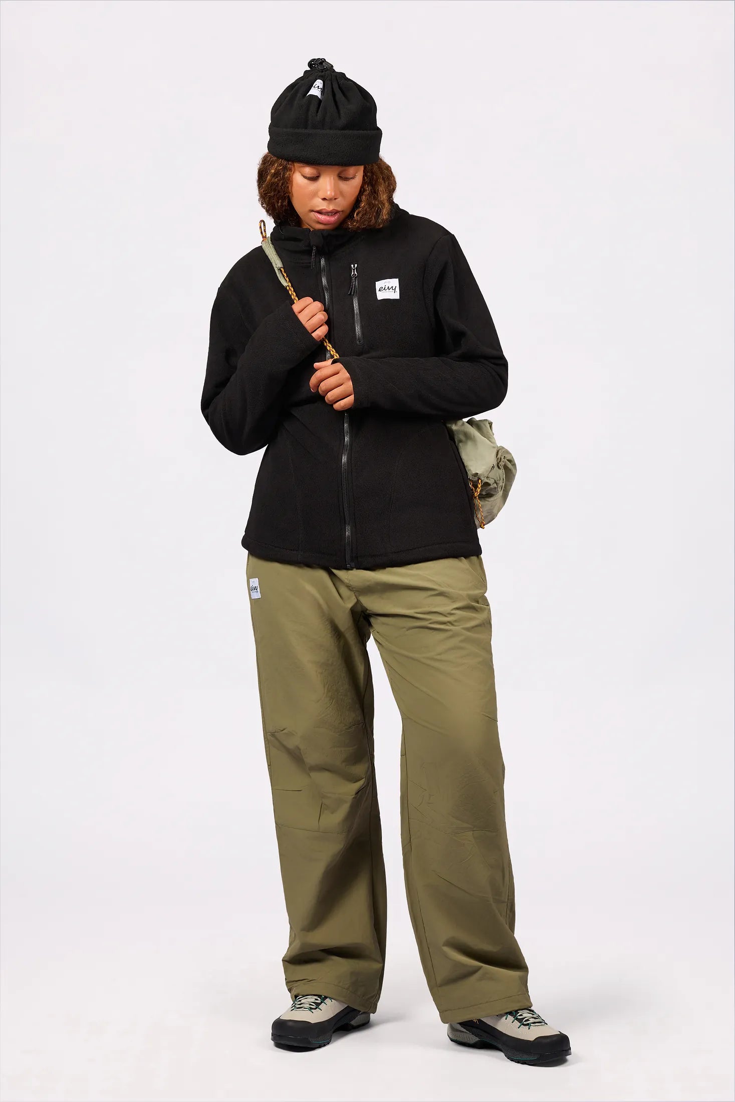Techlight Ziphood Fleece - Black