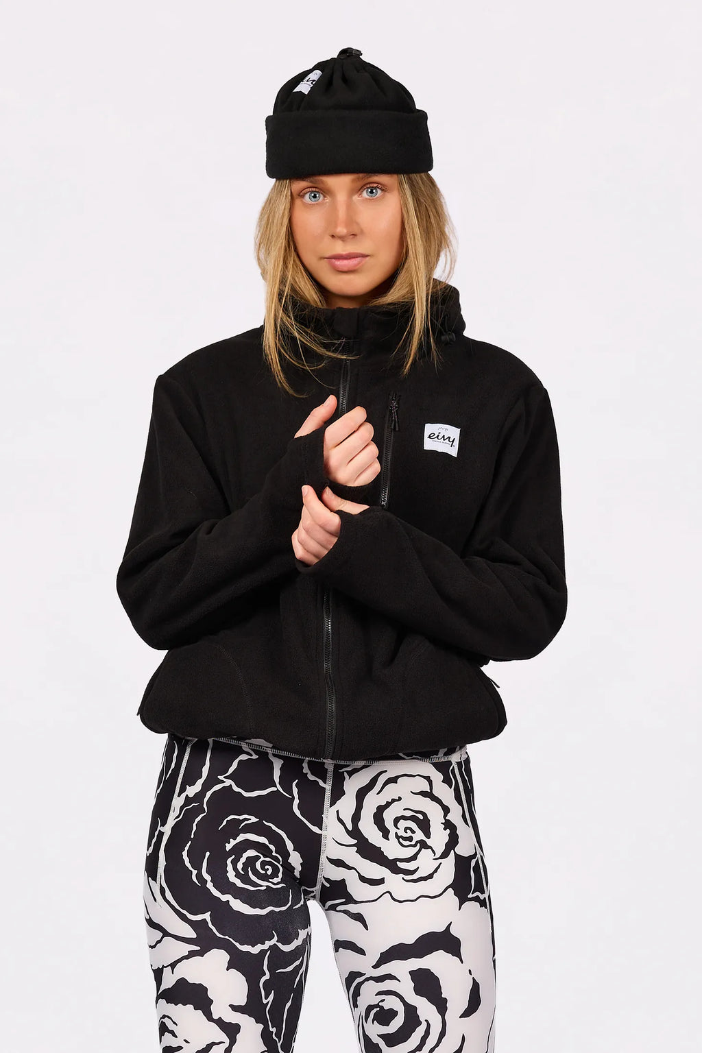 Techlight Ziphood Fleece - Black