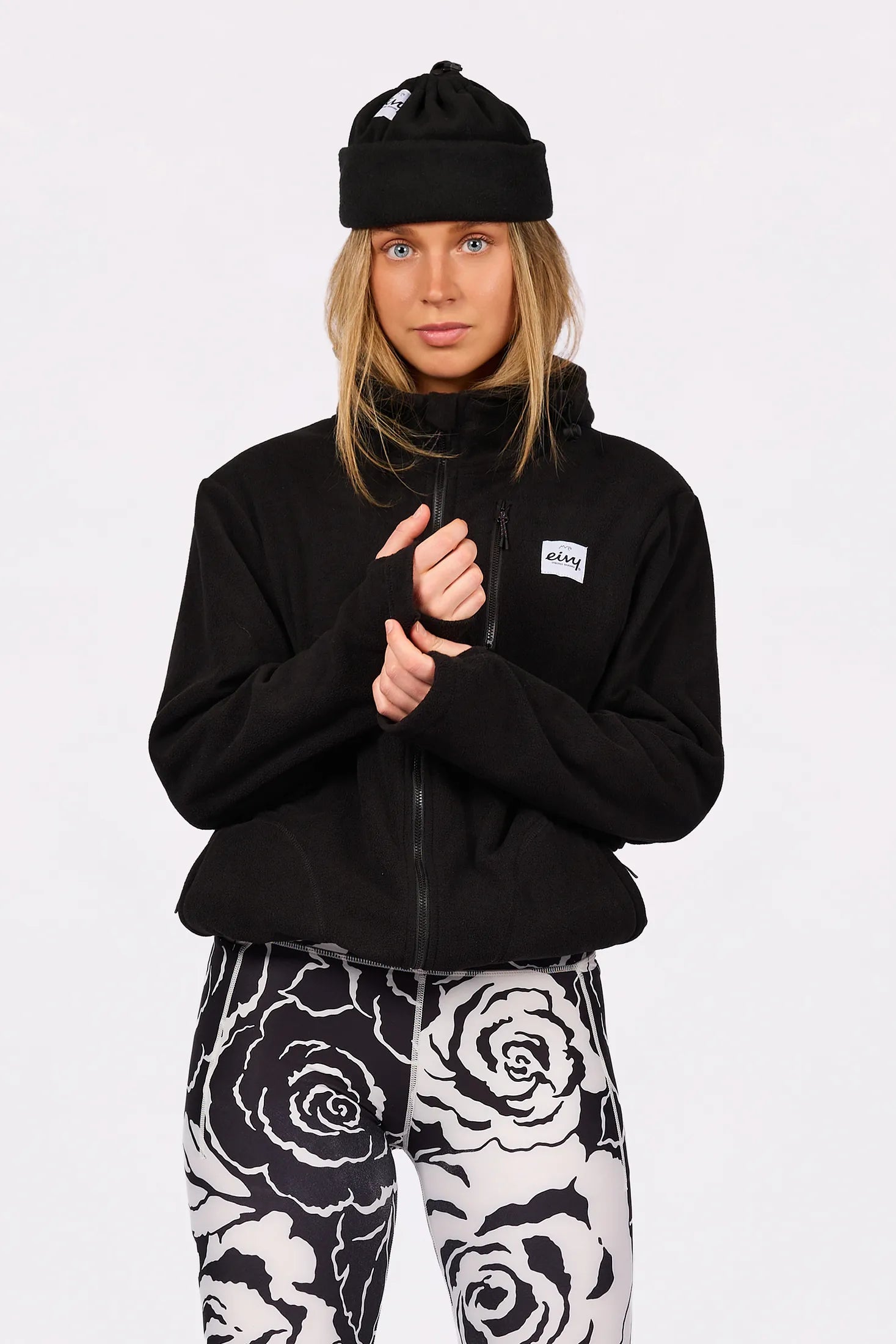Techlight Ziphood Fleece - Black