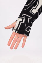 Techlight Ziphood Fleece - Typo Black