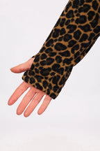 Techlight Ziphood Fleece - Leopard