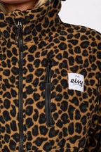 Techlight Ziphood Fleece - Leopard