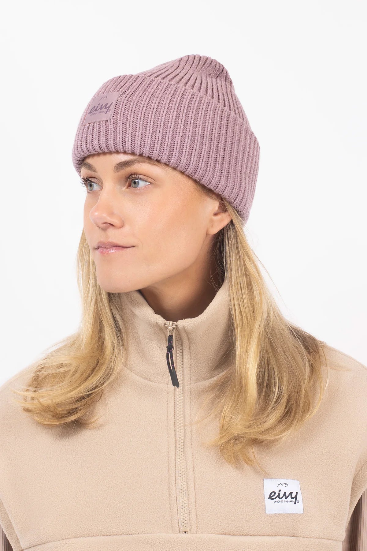 Tonal Beanie - Faded Woodrose