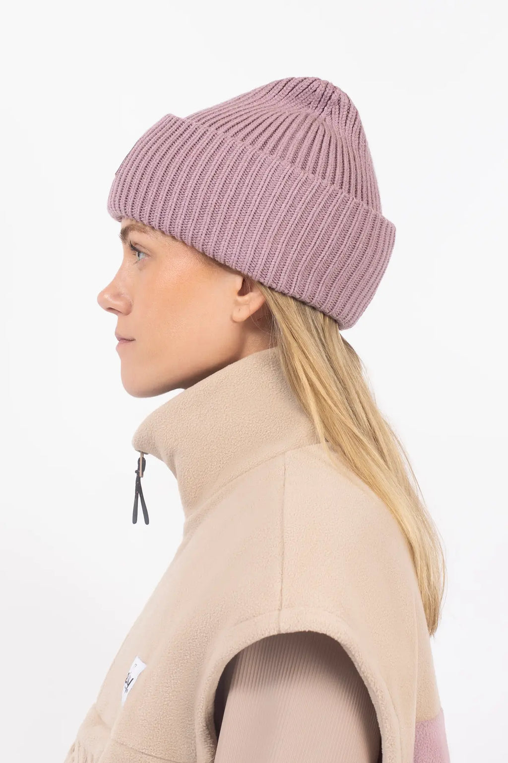 Tonal Beanie - Faded Woodrose