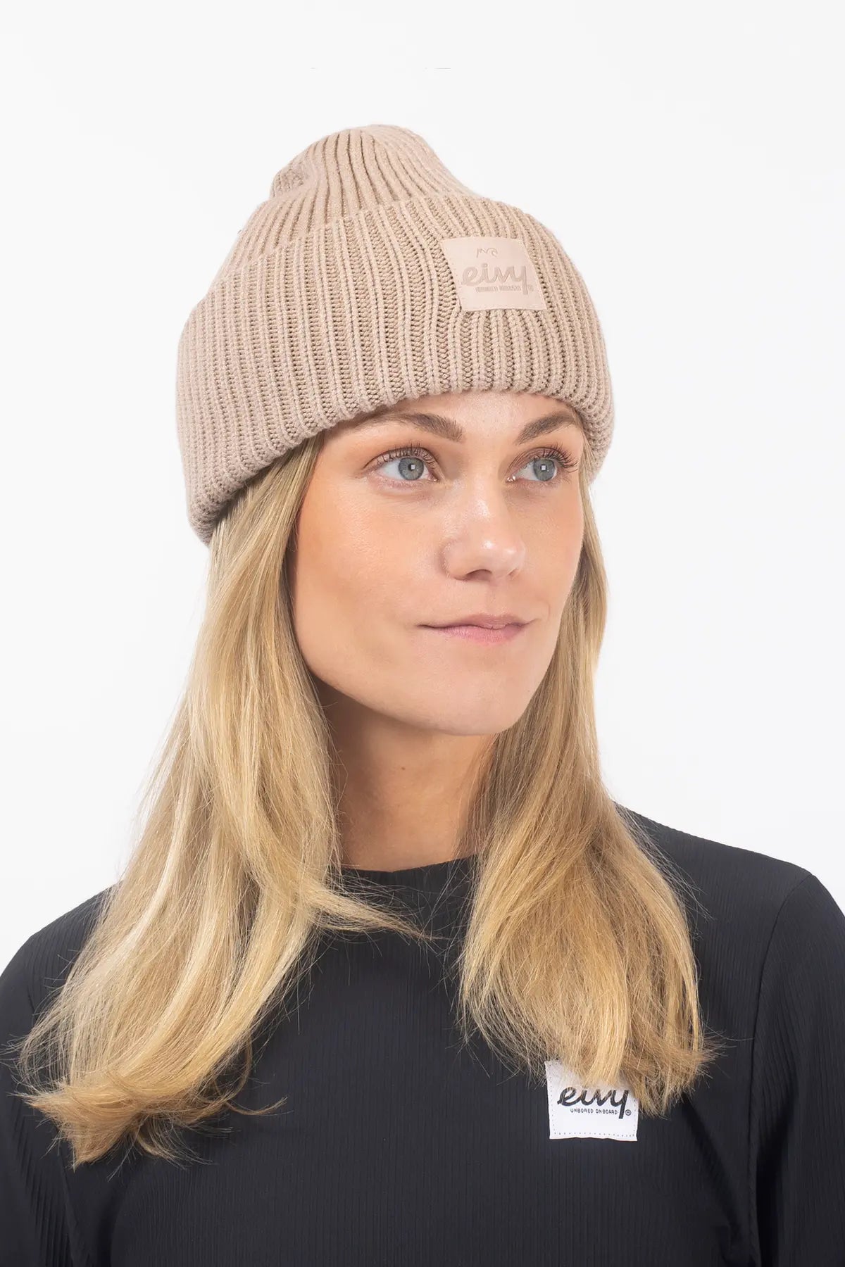 Tonal Beanie - Sand