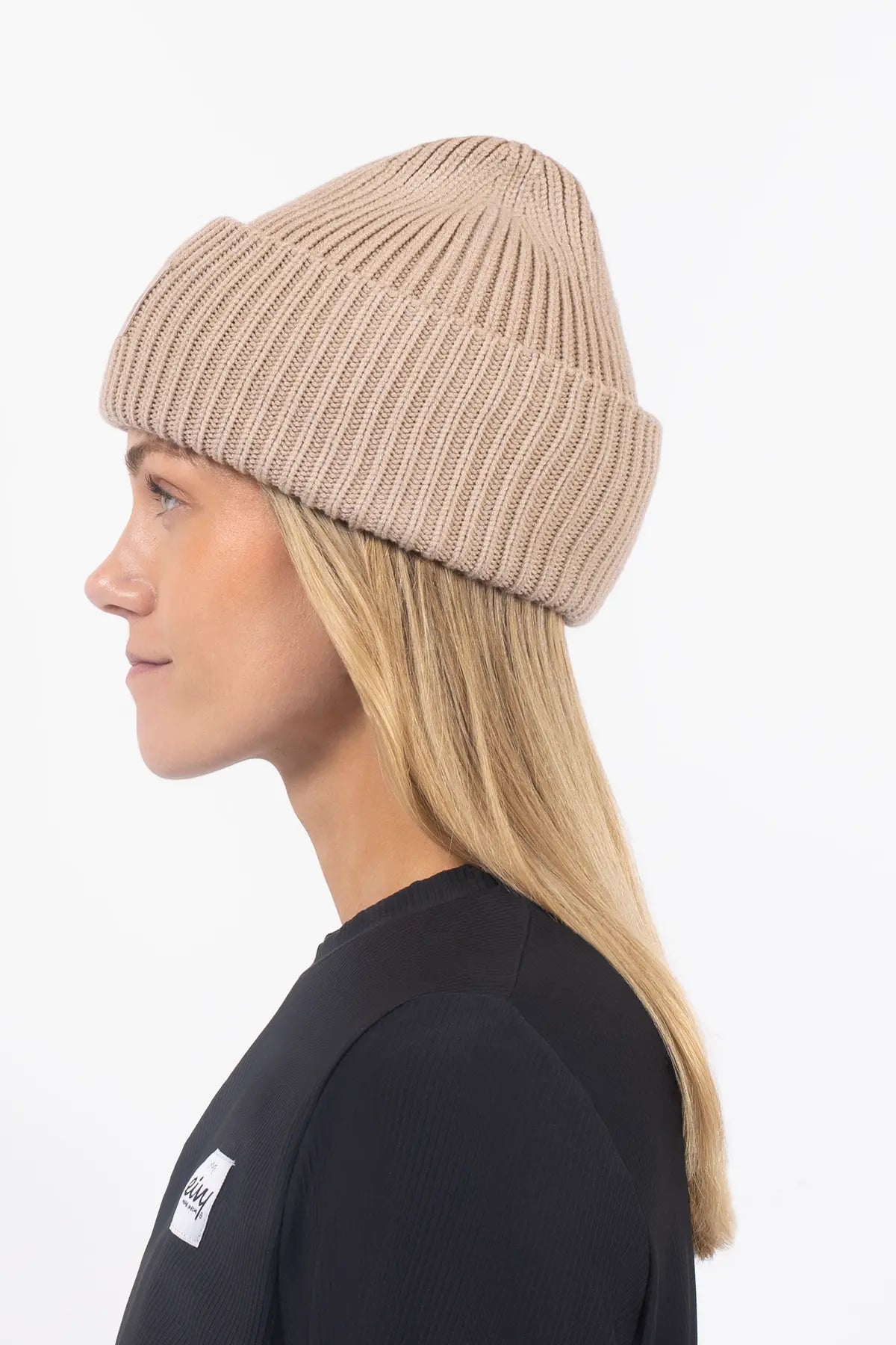 Tonal Beanie - Sand