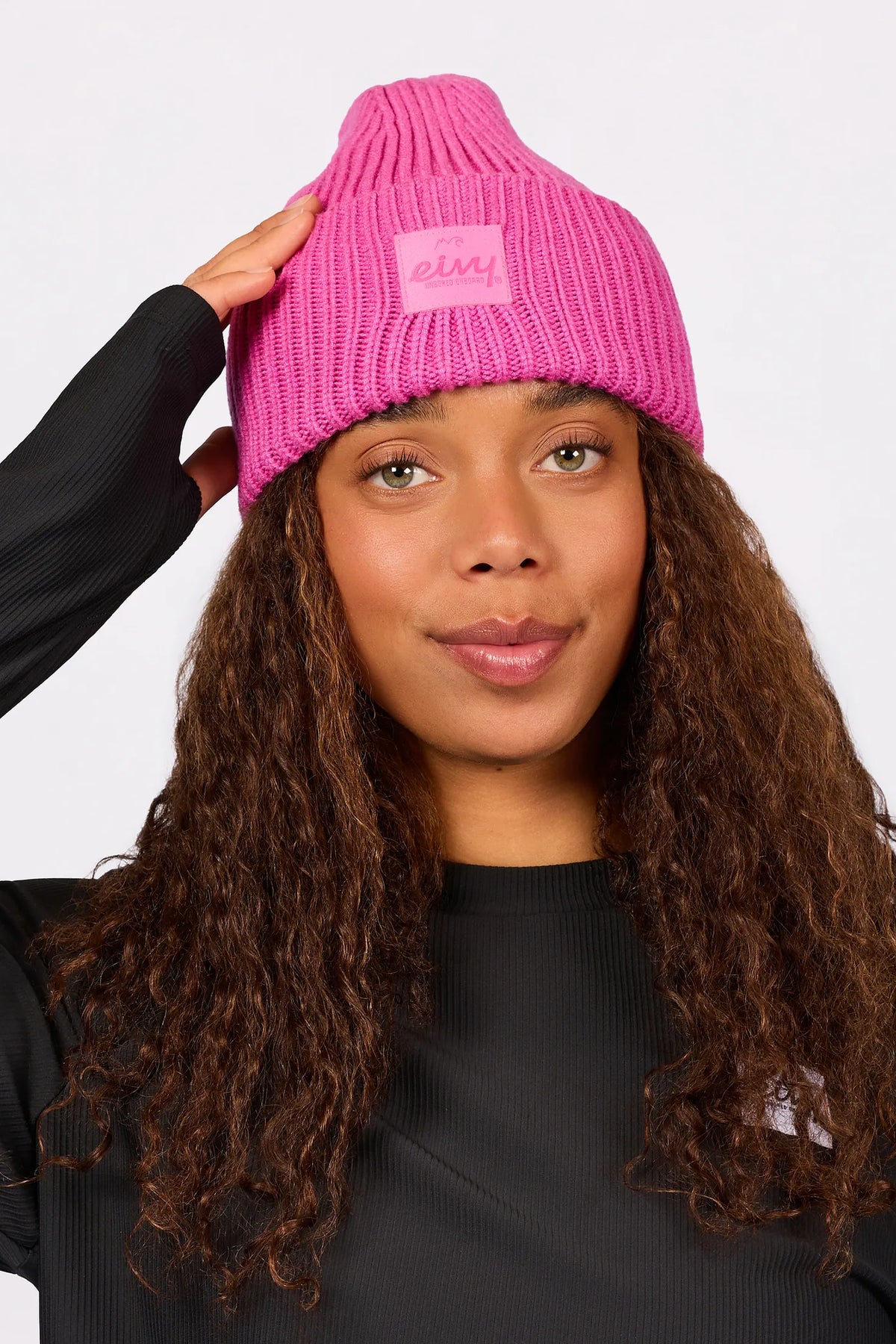 Tonal Beanie  - True Pink