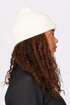 Tonal Beanie - White