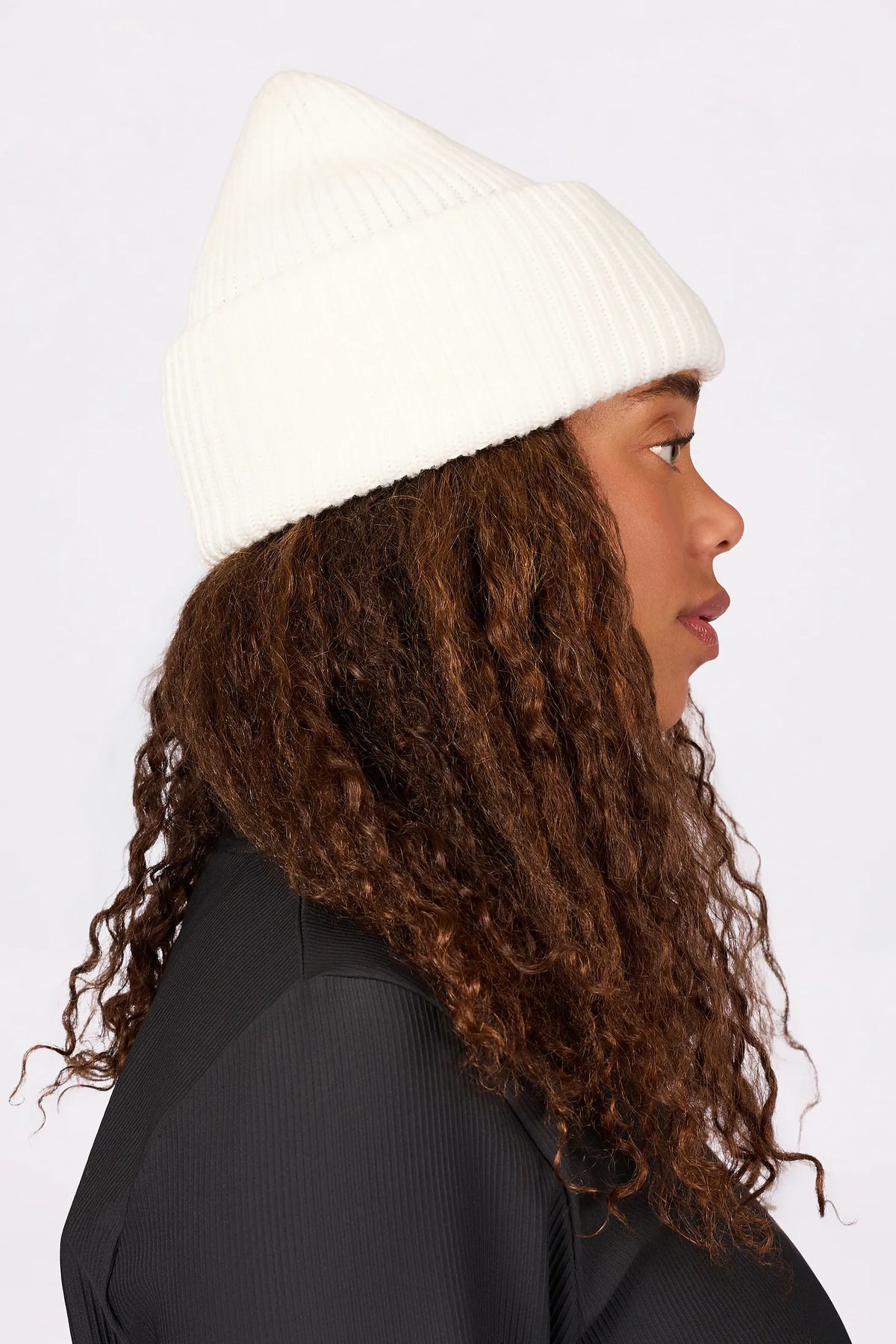 Tonal Beanie - White