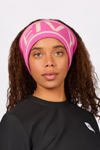 Throwback Knit Headband - True Pink