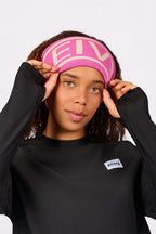 Throwback Knit Headband - True Pink