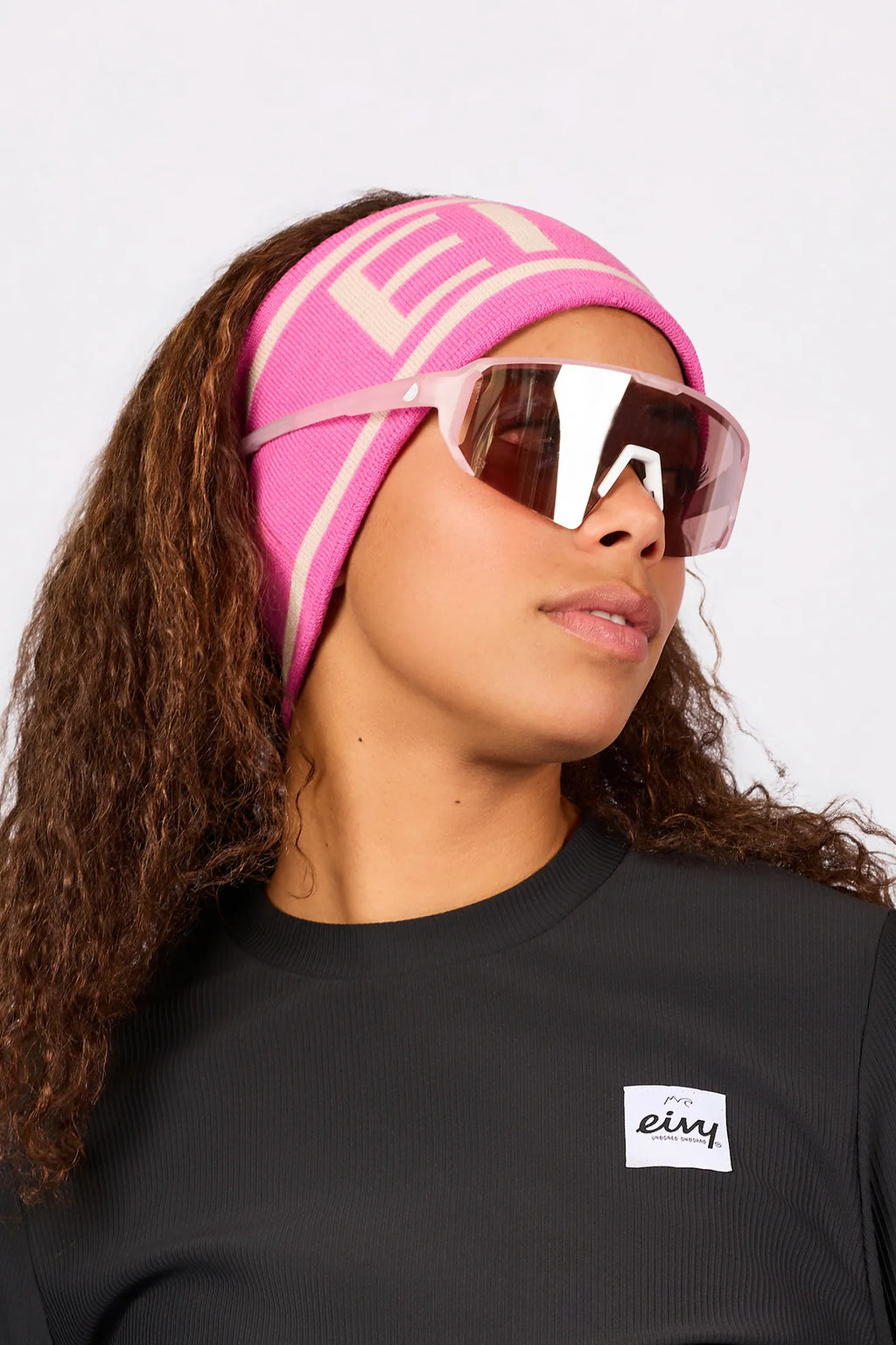 Throwback Knit Headband - True Pink