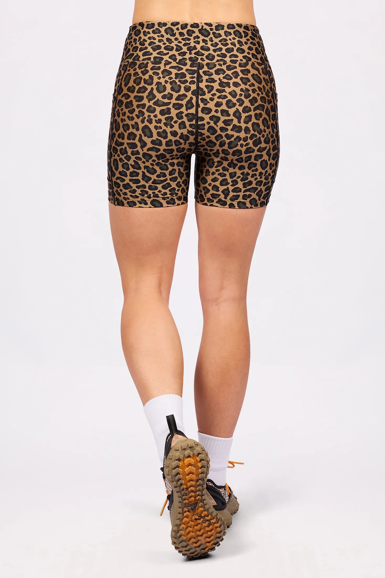 Venture Biker Minus Shorts - Leopard