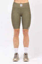 Venture Rib Biker Shorts - Olive