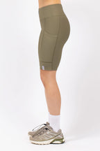 Venture Rib Biker Shorts - Olive