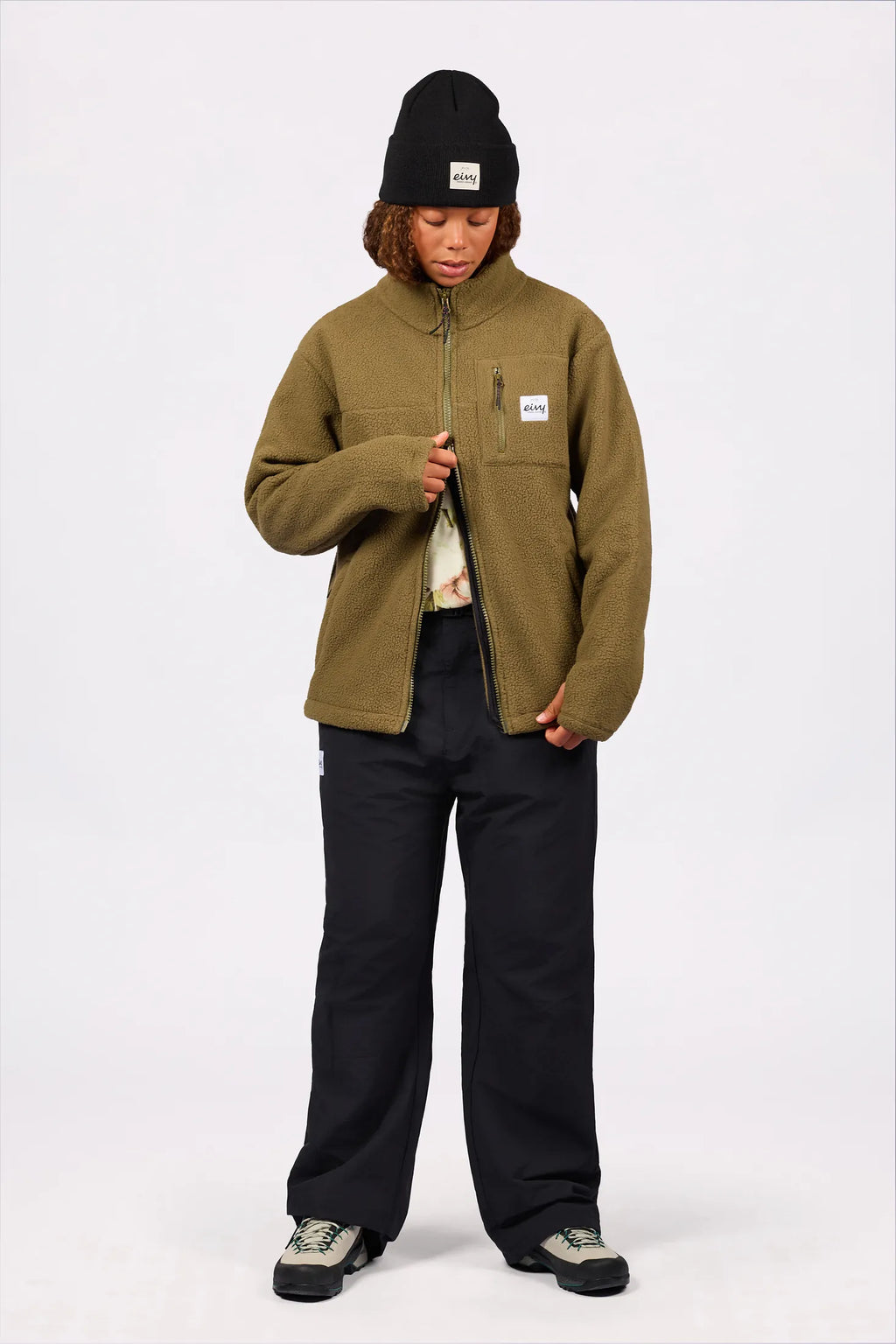 Versa Sherpa Jacket - Olive