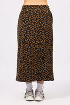 Versa Fleece Mountain Skirt - Leopard