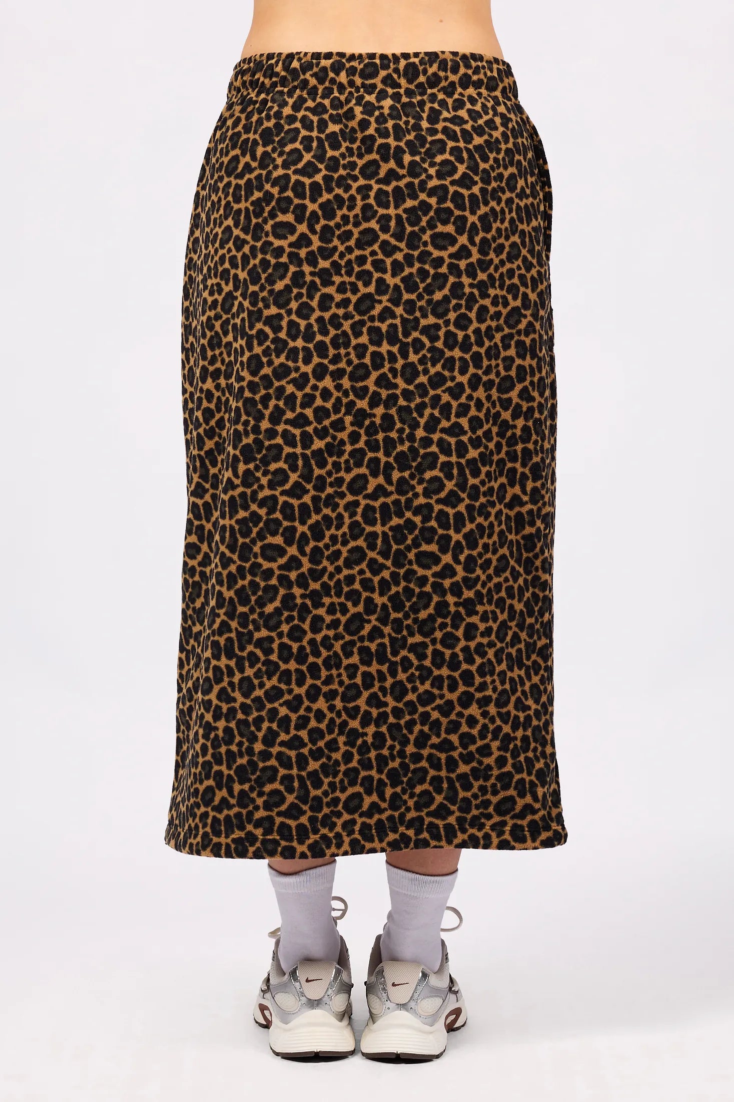 Versa Fleece Mountain Skirt - Leopard