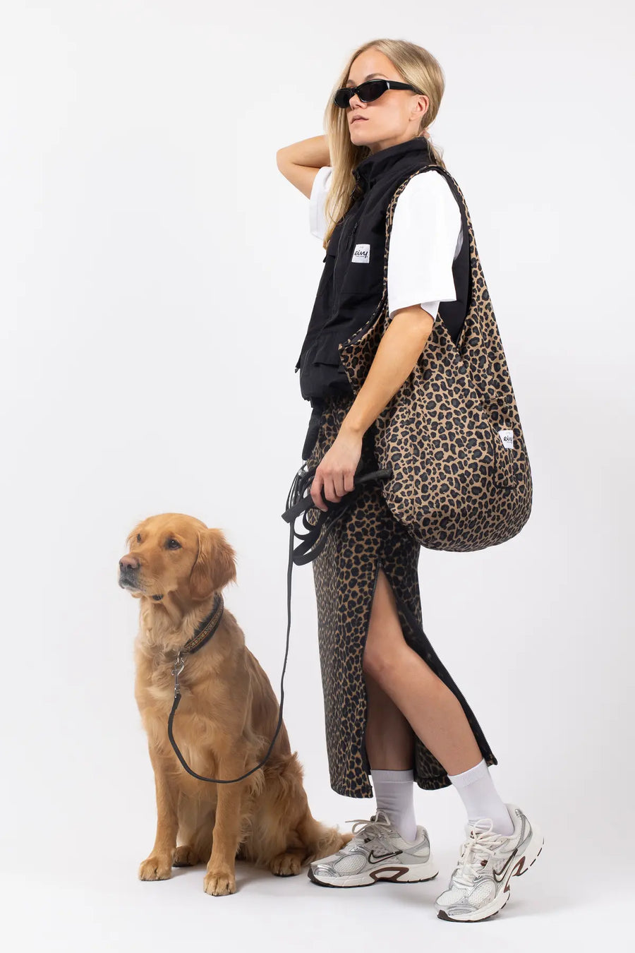 Versa Fleece Mountain Skirt - Leopard