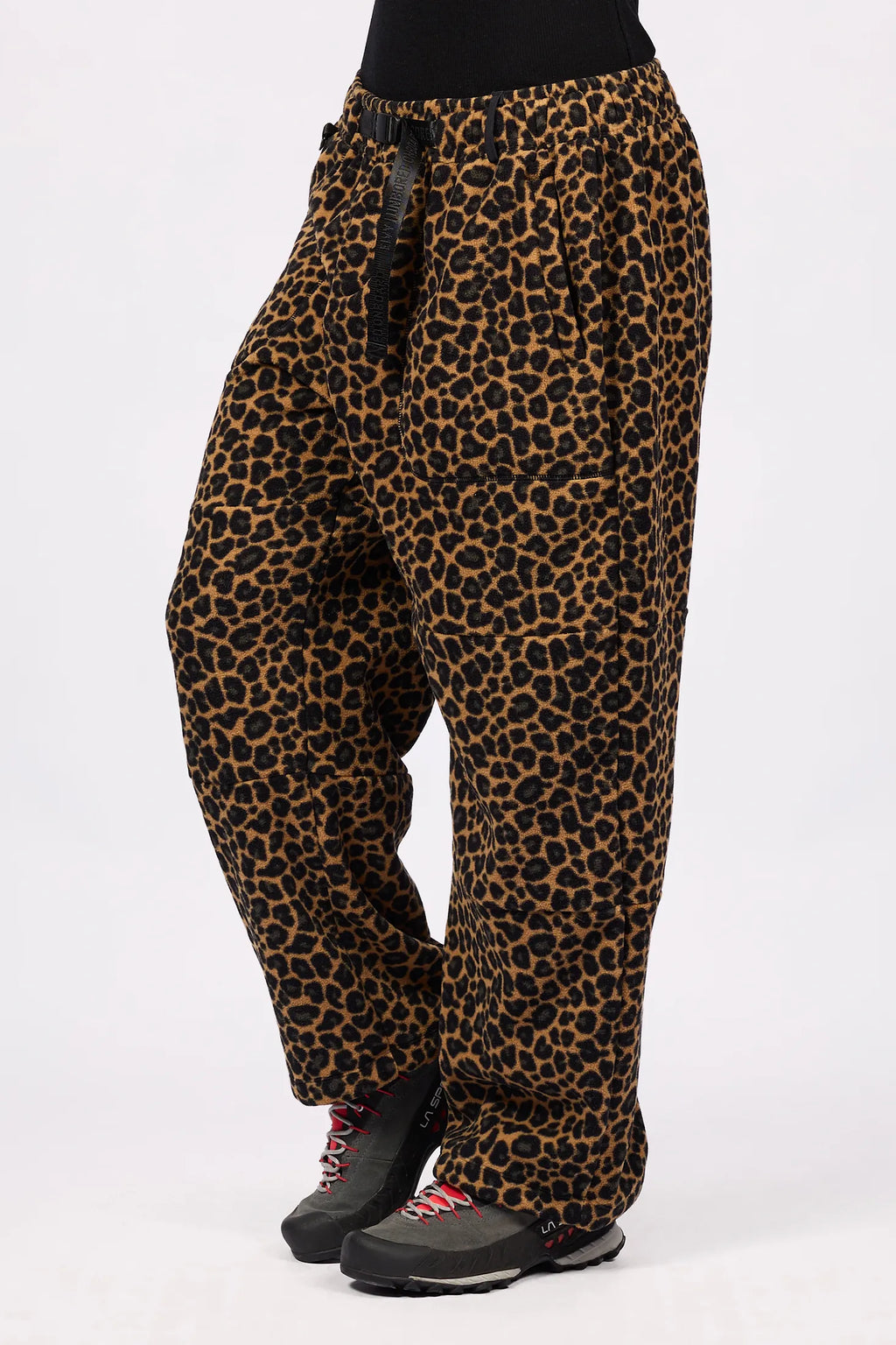 Versa Fleece Pants - Leopard
