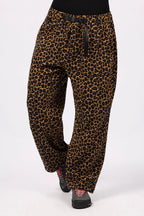 Versa Fleece Pants - Leopard