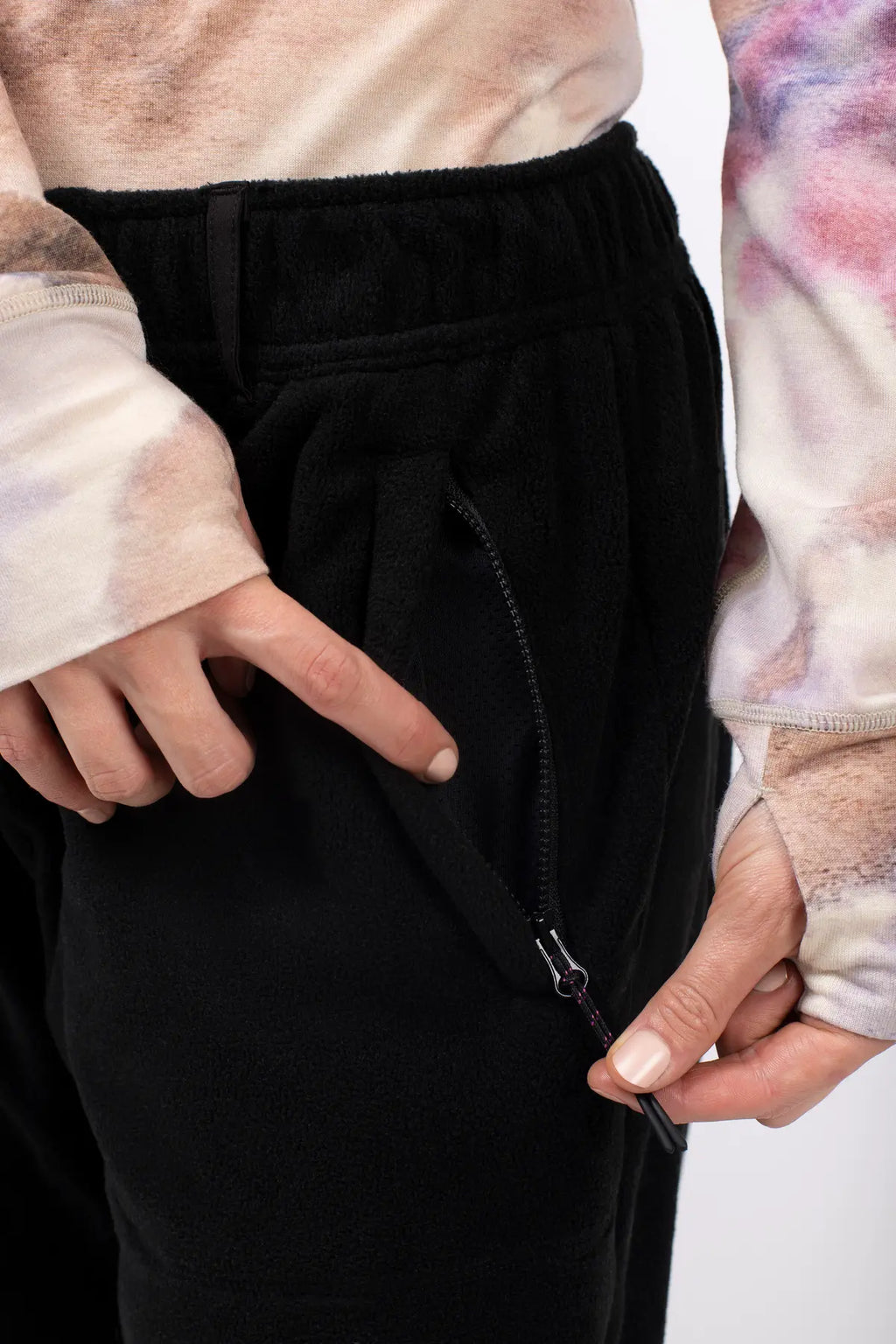 Versa Fleece Pants - Black
