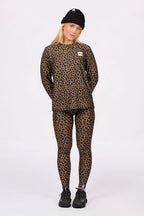 Versa Loose Fit Top Leopard – women's long sleeve top, loose fit, image 3