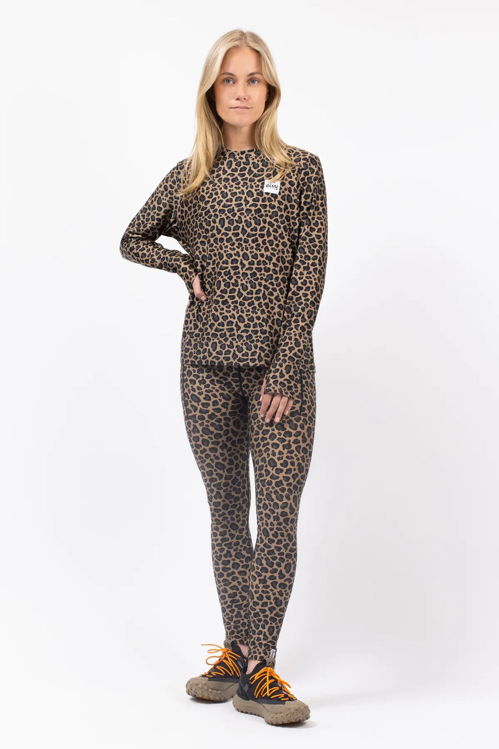 Versa Loose Fit Top - Leopard