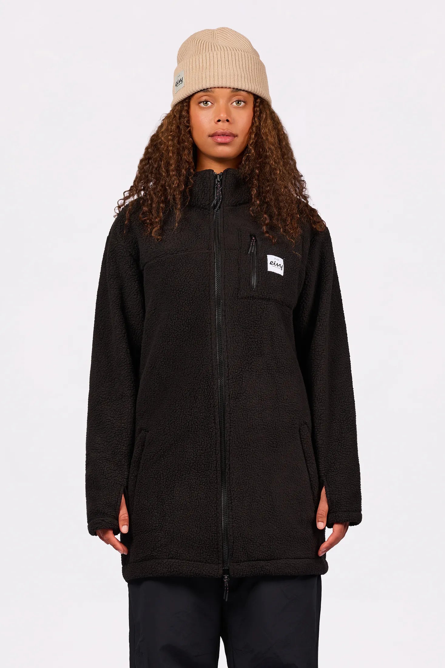 Versa Sherpa Coat - Black