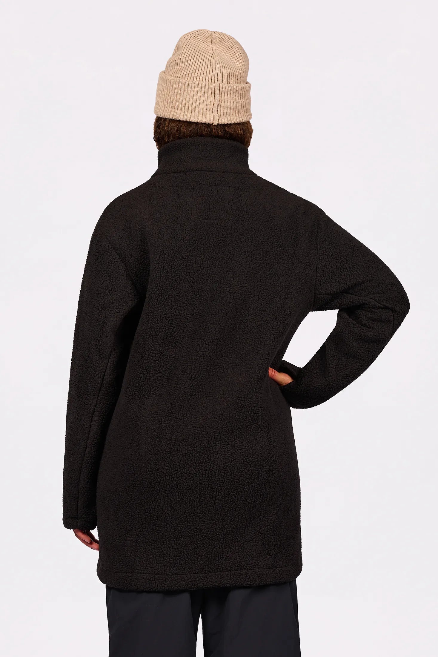 Versa Sherpa Coat - Black