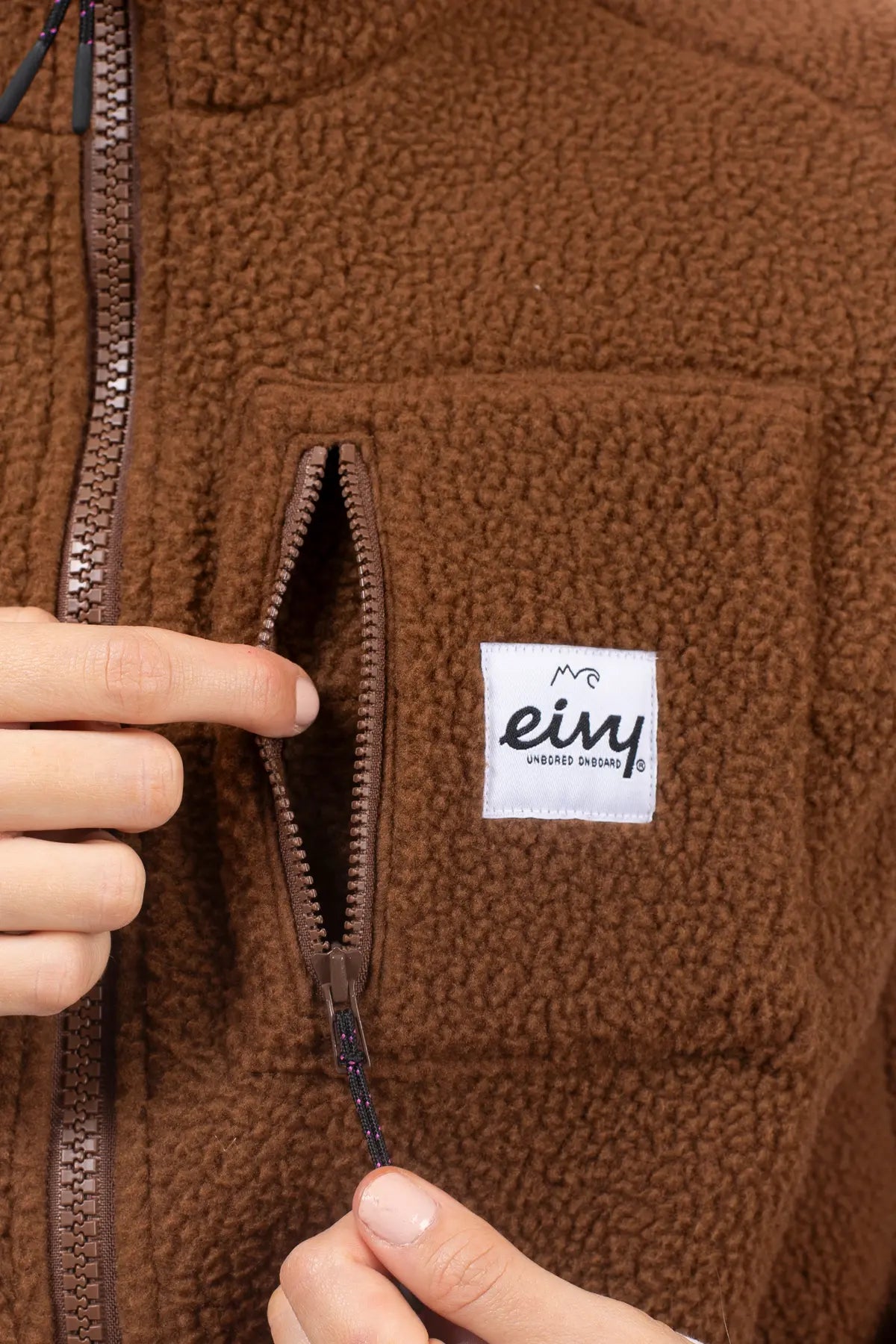 Versa Sherpa Jacket - Brown