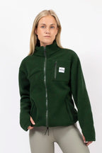 Versa Sherpa Jacket - Forest Green