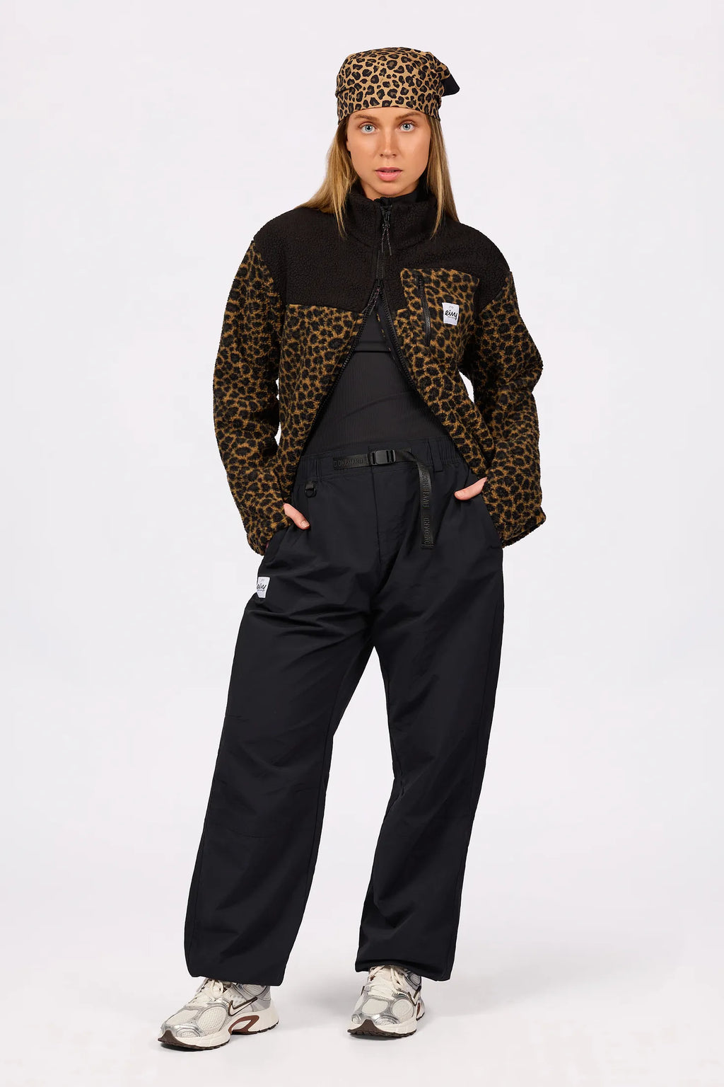 Versa Sherpa Jacket - Leopard
