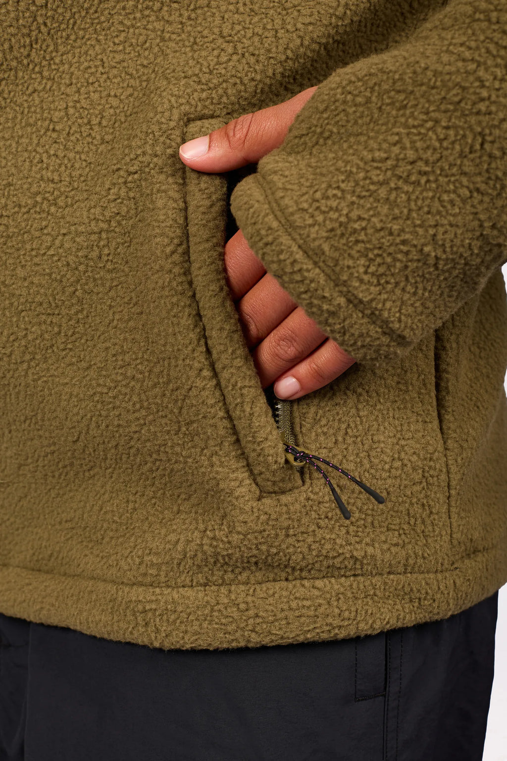 Versa Sherpa Jacket - Olive