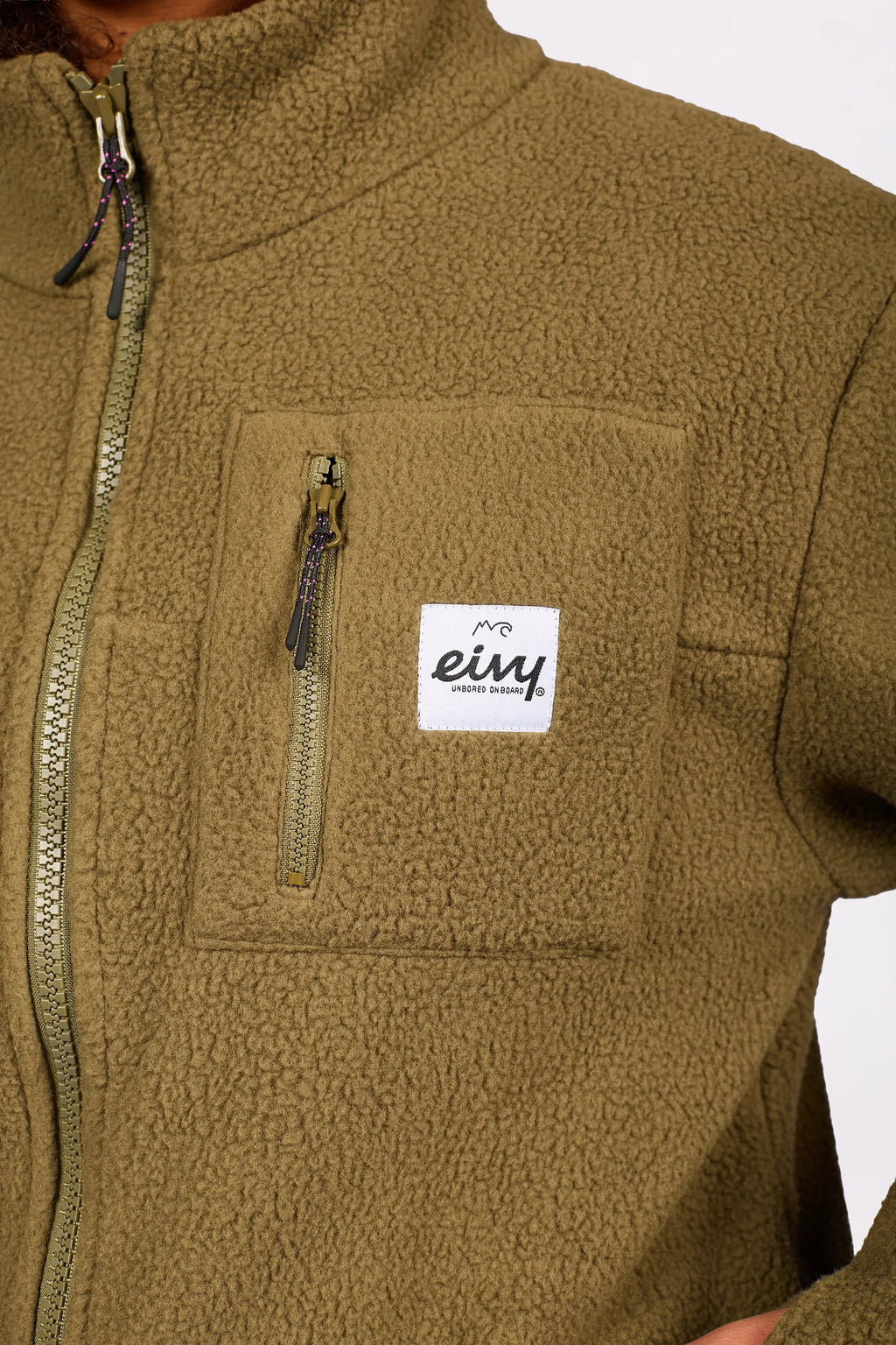 Versa Sherpa Jacket - Olive