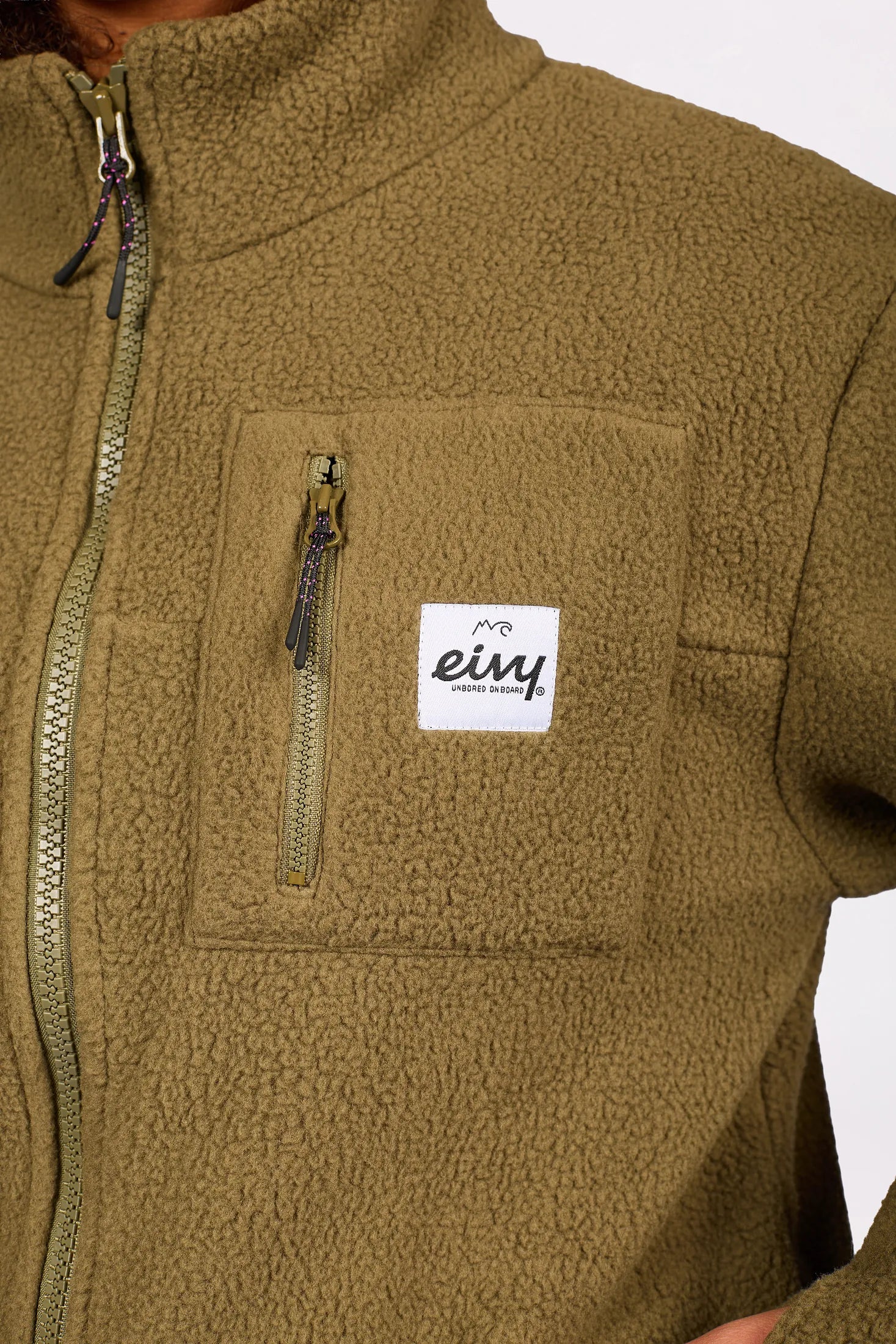 Versa Sherpa Jacket - Olive