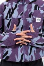Versa Sherpa Jacket - Purple Stray