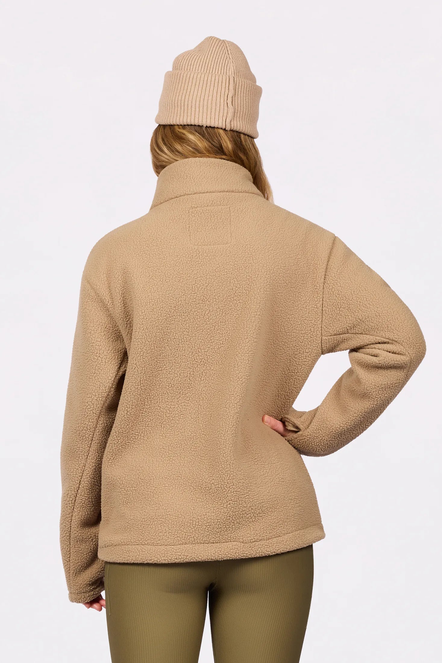 Versa Sherpa Jacket - Sand