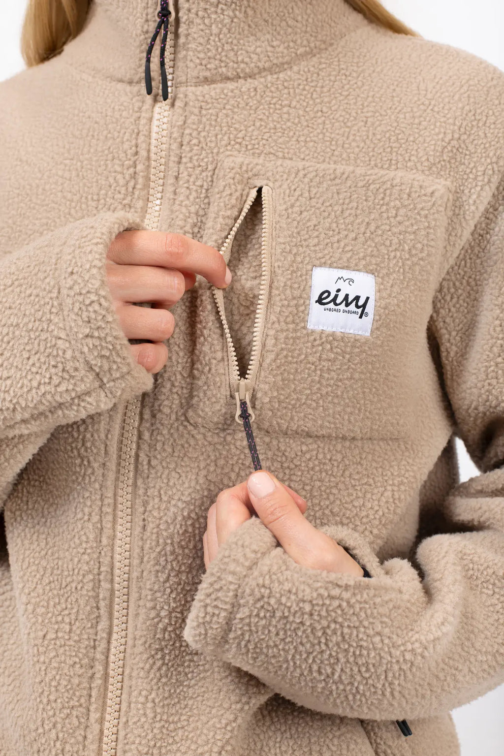 Versa Sherpa Jacket - Sand