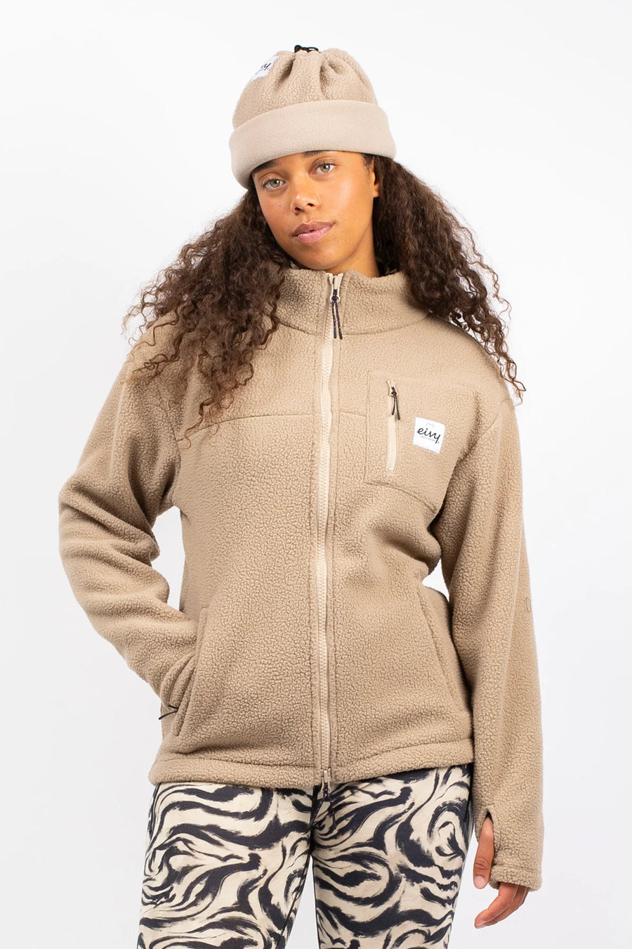 Versa Sherpa Jacket - Sand