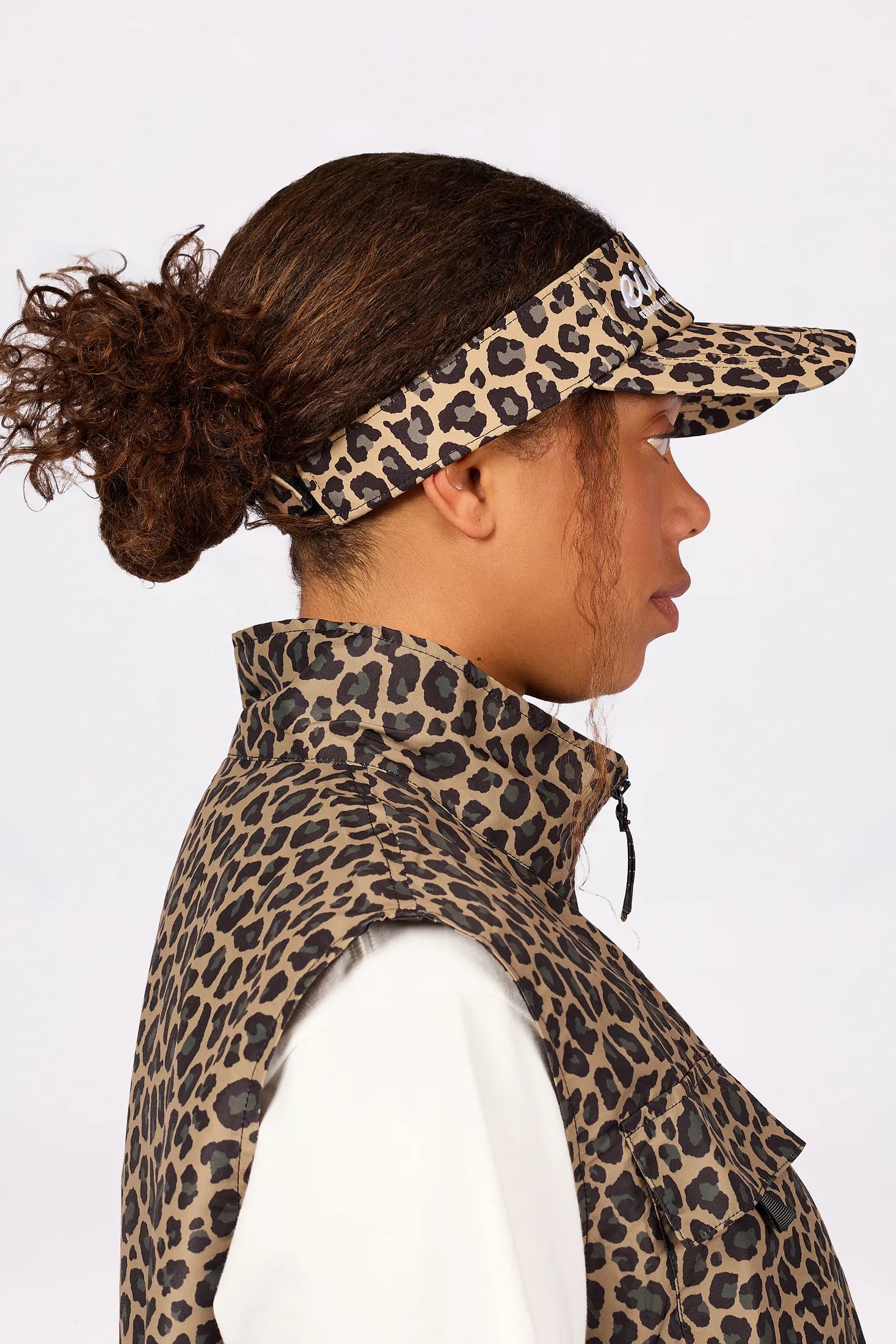 Light Visor Cap - Leopard