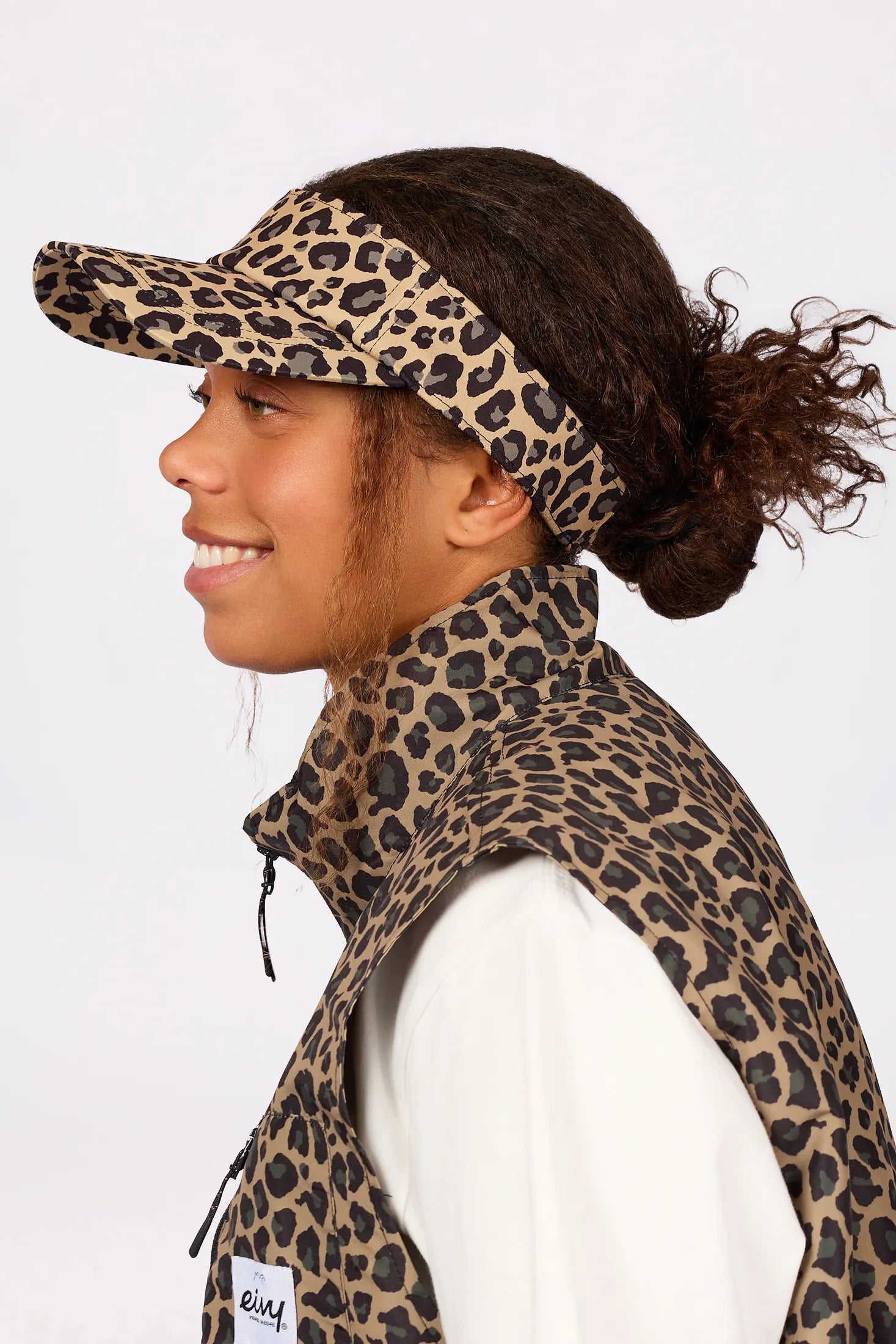 Light Visor Cap - Leopard