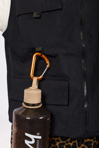 Windbreaker Utility Vest - Black