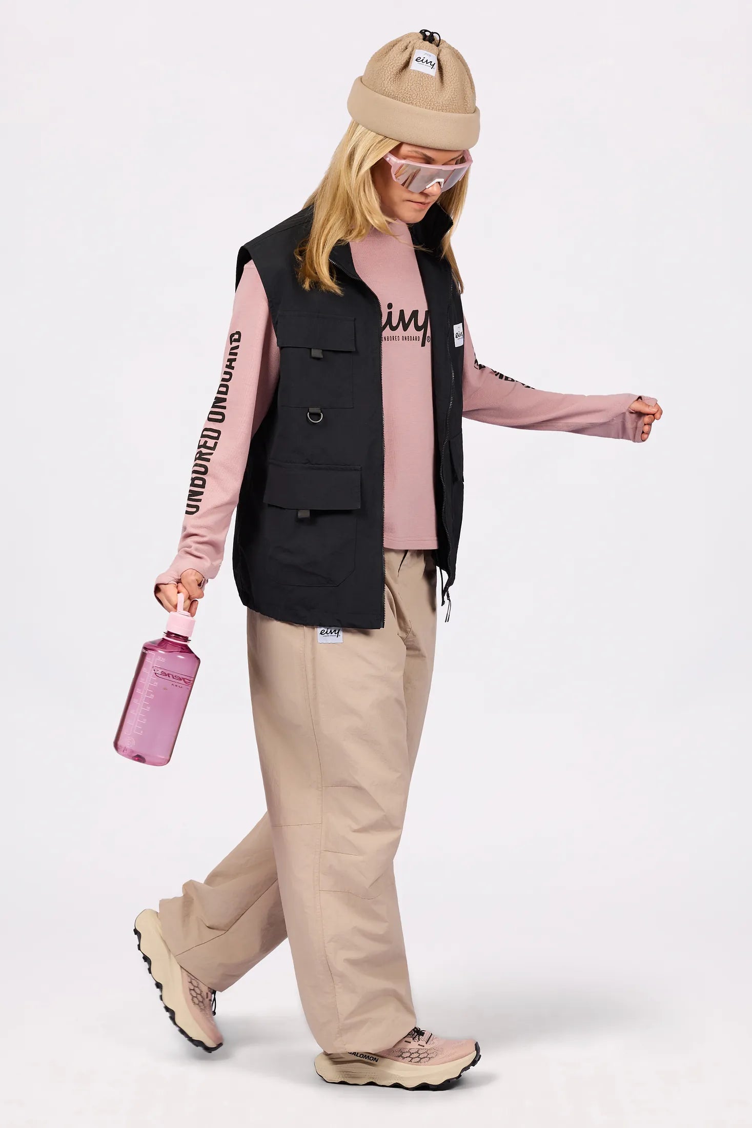 Windbreaker Utility Vest - Black