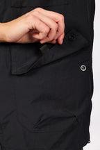 Windbreaker Utility Vest - Black