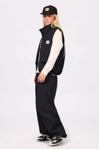 Windbreaker Utility Vest - Black