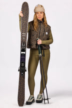 Windbreaker Utility Vest - Leopard